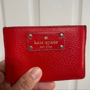 EUC Kate Spade Card Holder Wallet